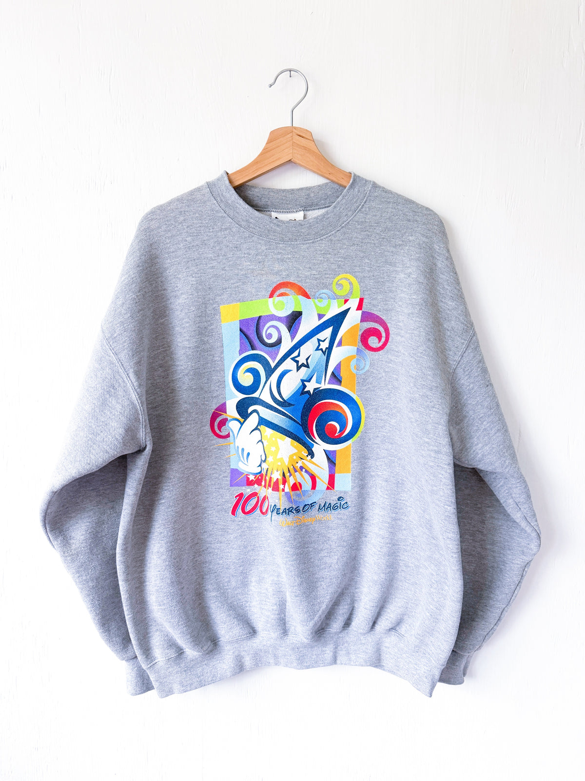 VINTAGE 00’s Sorcerer Mickey Hat Crewneck - XL