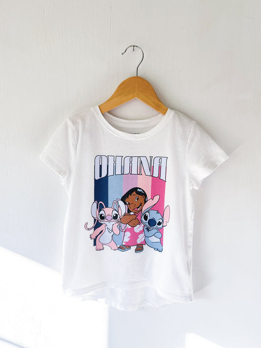 Ohana Lilo Stitch Angel Tee - YS (6/7)