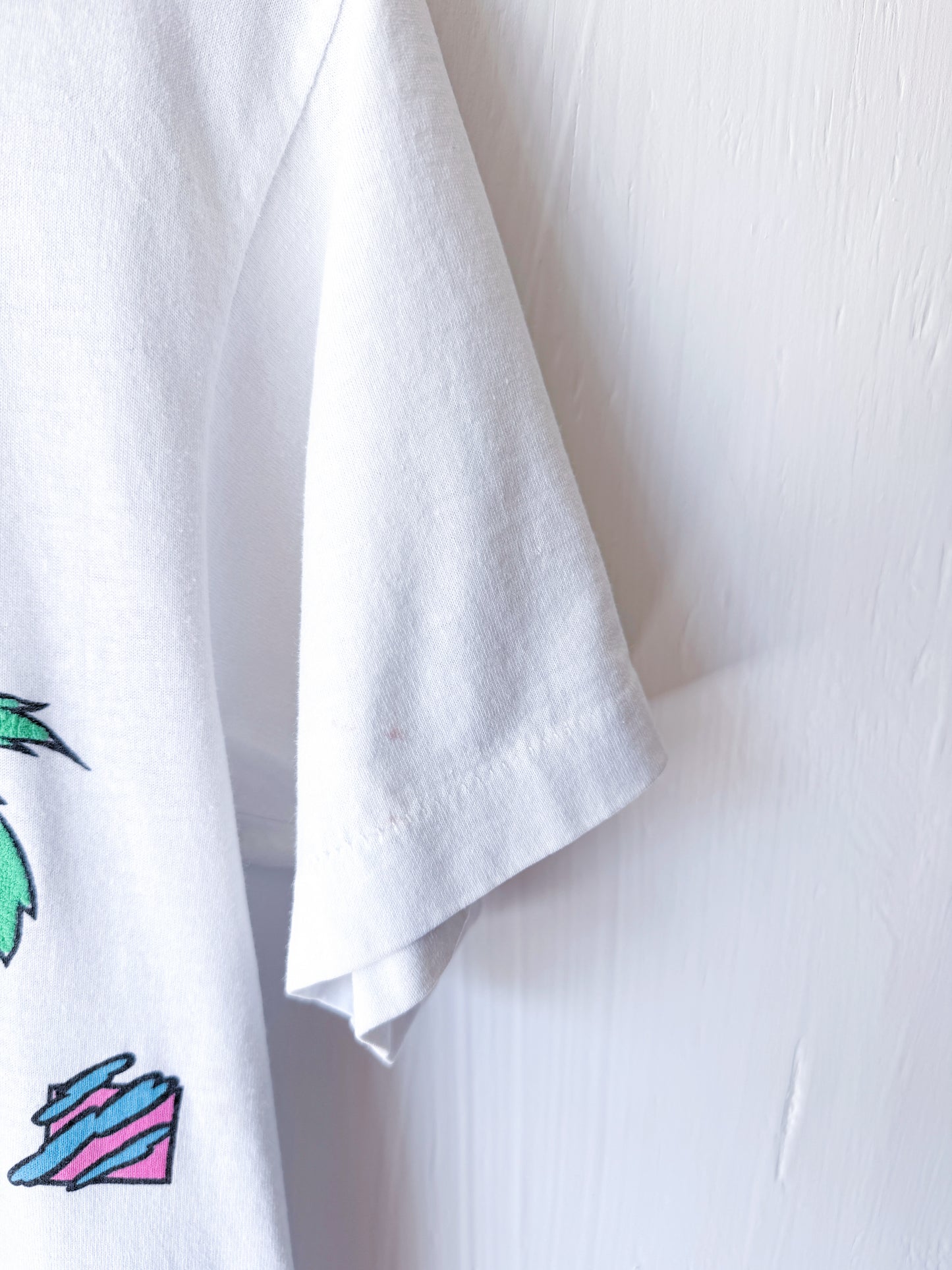 VINTAGE 80’s Mickey + Minnie Wave Patrol Tee - M