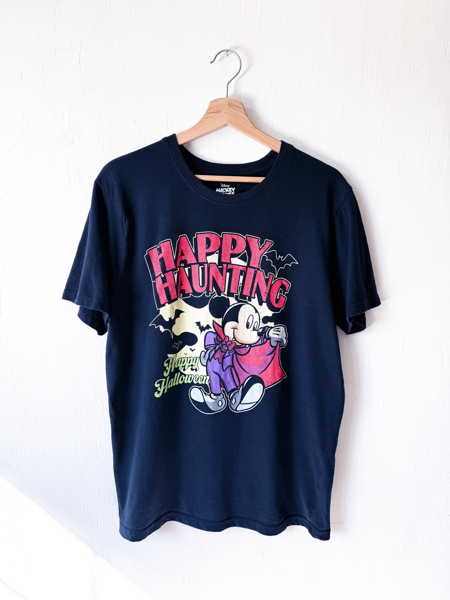 Happy Haunting Mickey Tee - L