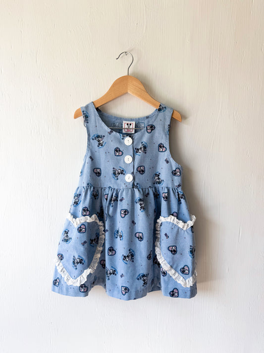 VINTAGE 90’s Disney Wear Minnie Dress - 5T