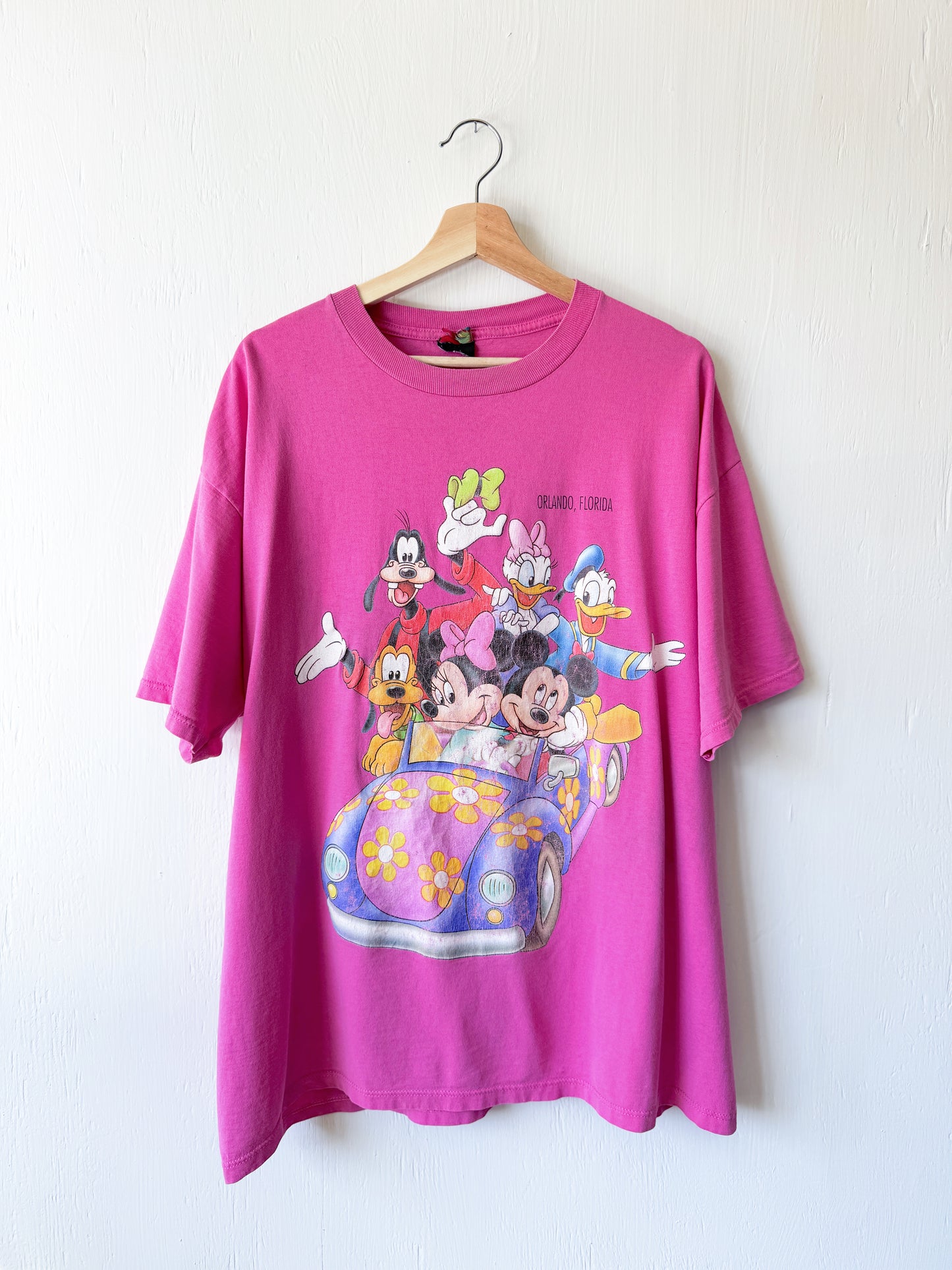 VINTAGE 90’s Flower Power Road Trip Tee - XL