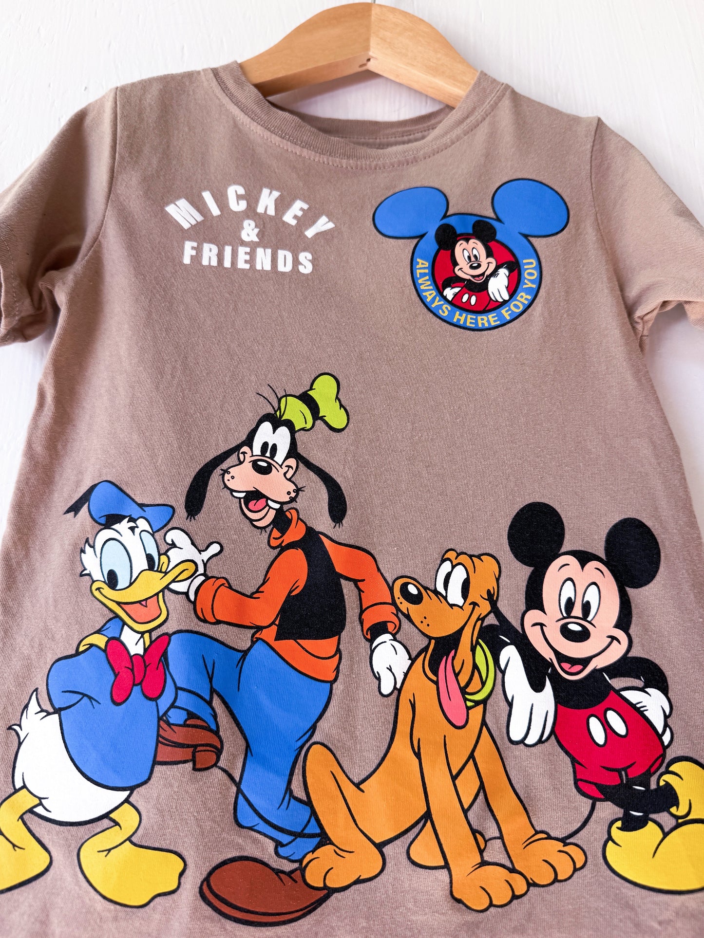 Mickey + Friends Character Tee - 4T