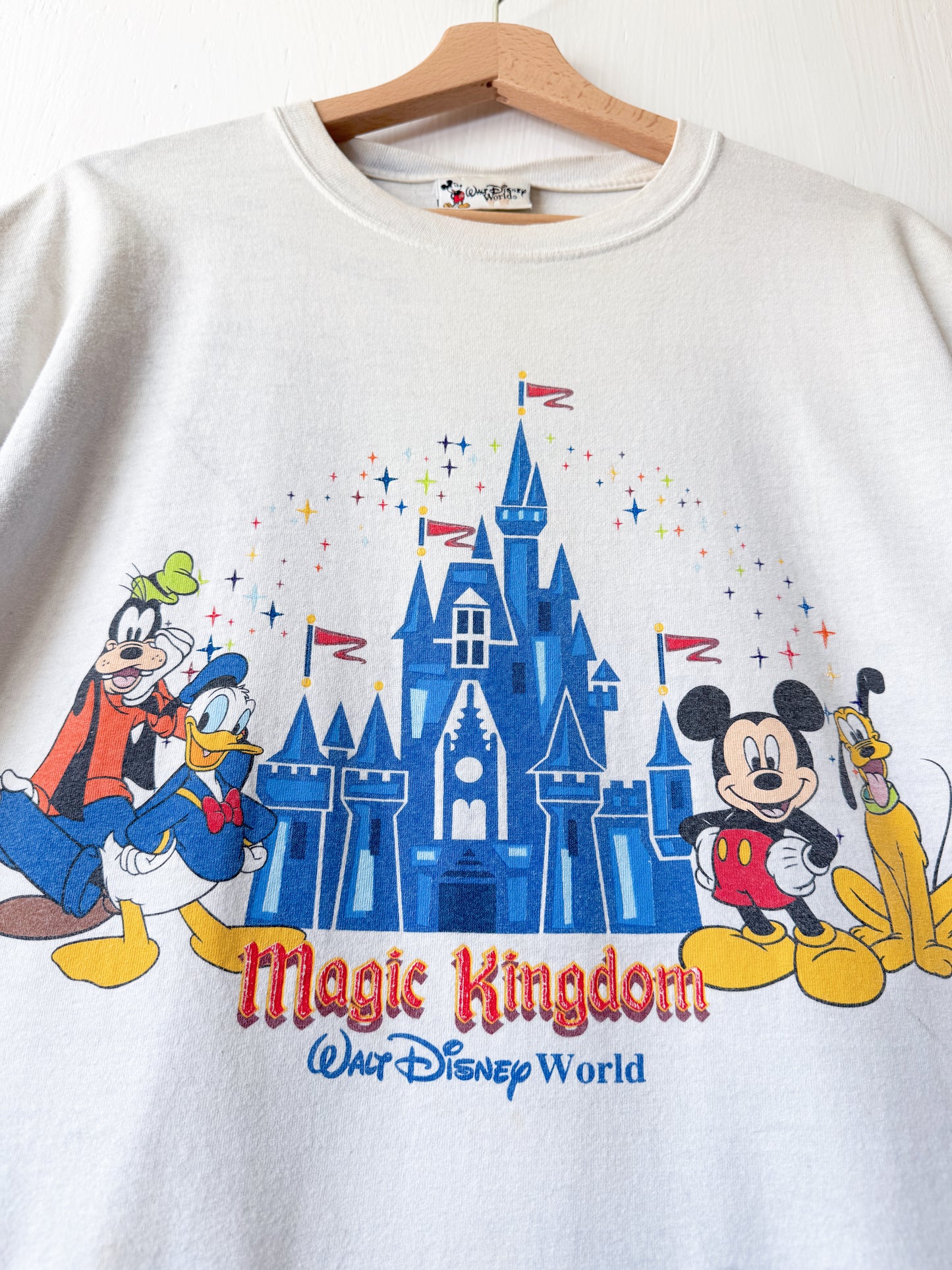 VINTAGE 00’s Magic Kingdom Signatures + Lands Tee - L/XL