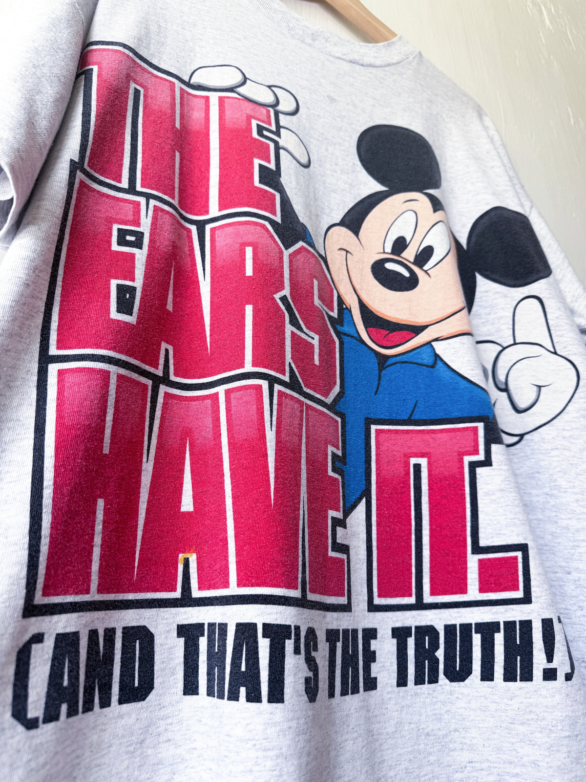 VINTAGE 90’s Mickey Ears Have It Tee - 2X