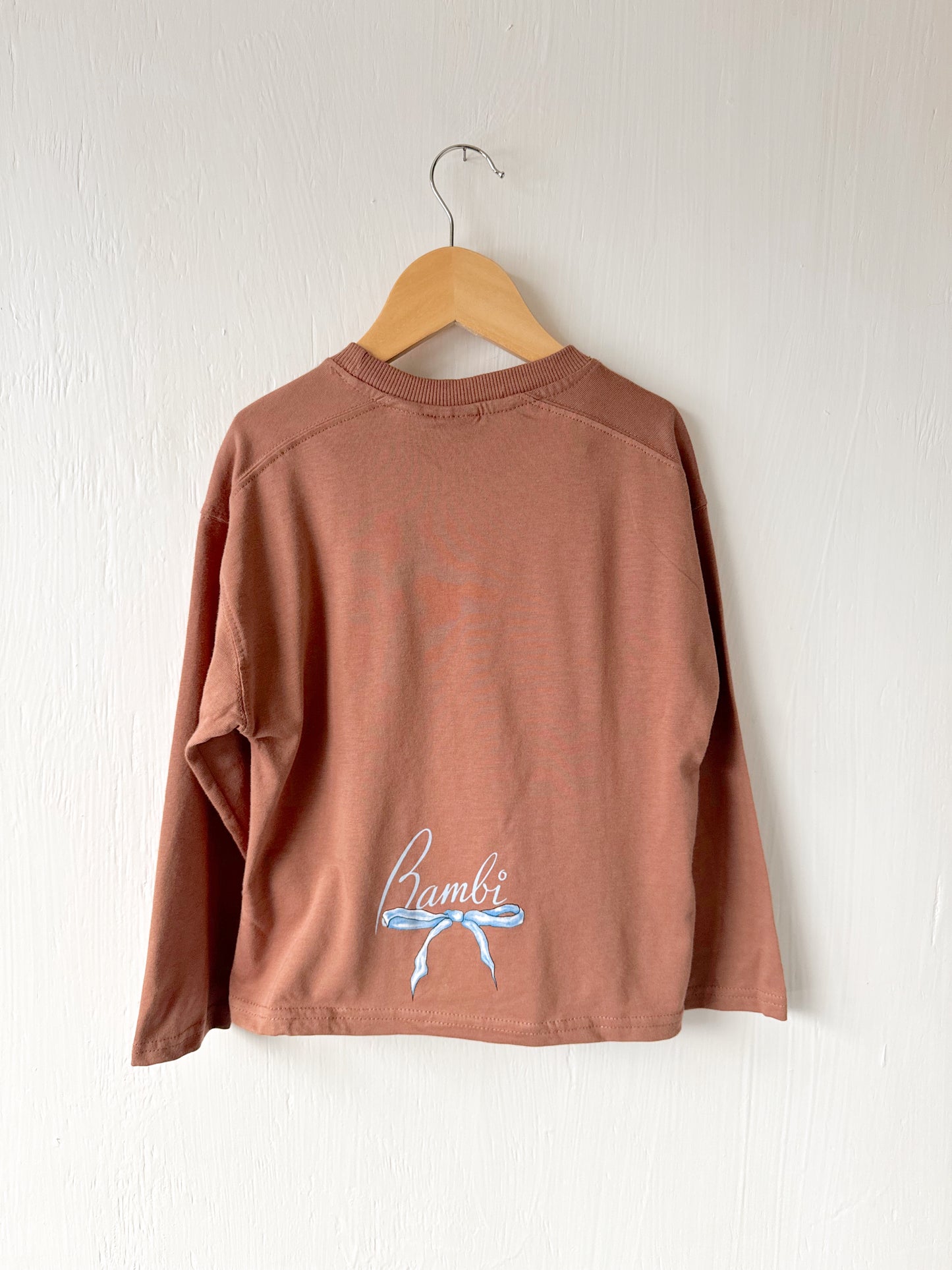 NEW Zara Bambi Long Sleeve Tee - 5/6
