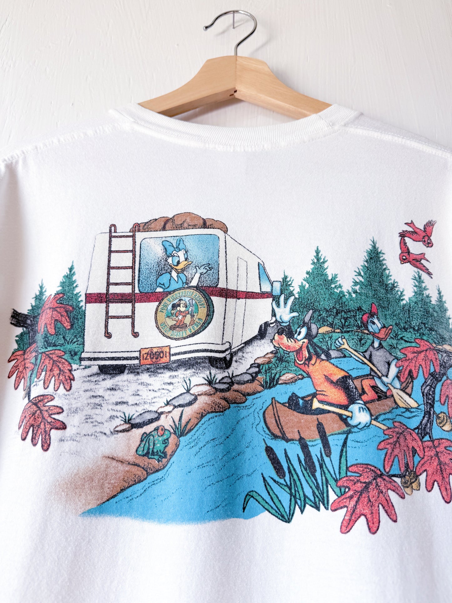 VINTAGE 90’s Fort Wilderness Front Back Tee - L