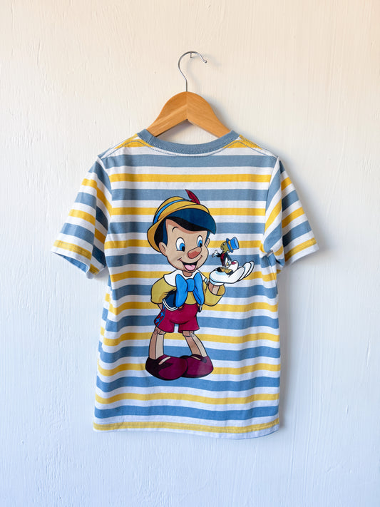 Disney Parks Pinocchio + Jimminy Cricket Tee - YM (7/8)