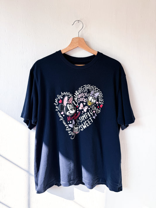 Uniqlo Minnie + Daisy Heart Tee - XL