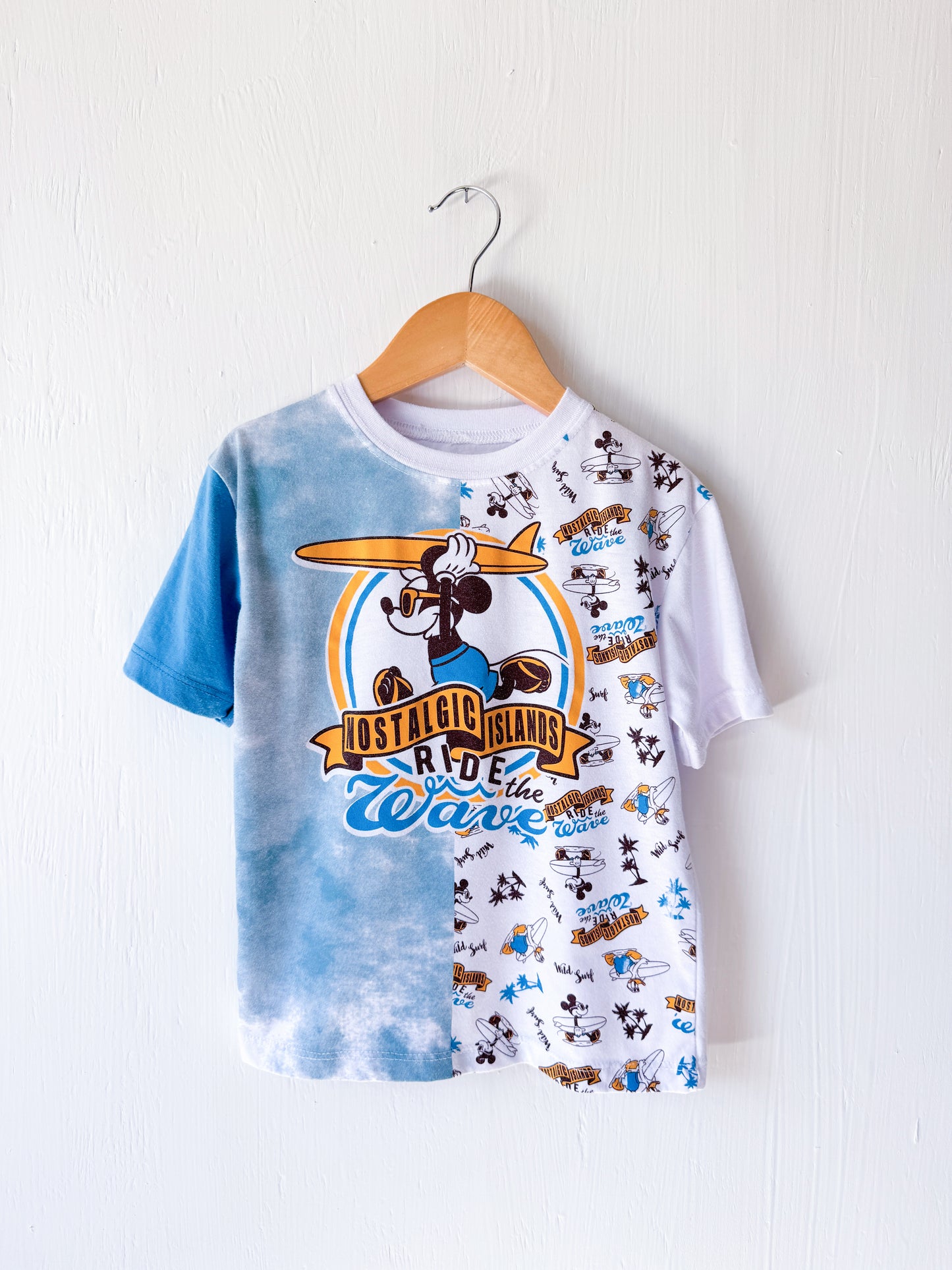 Surf Mickey Nostalgic Islands Tee - 4T