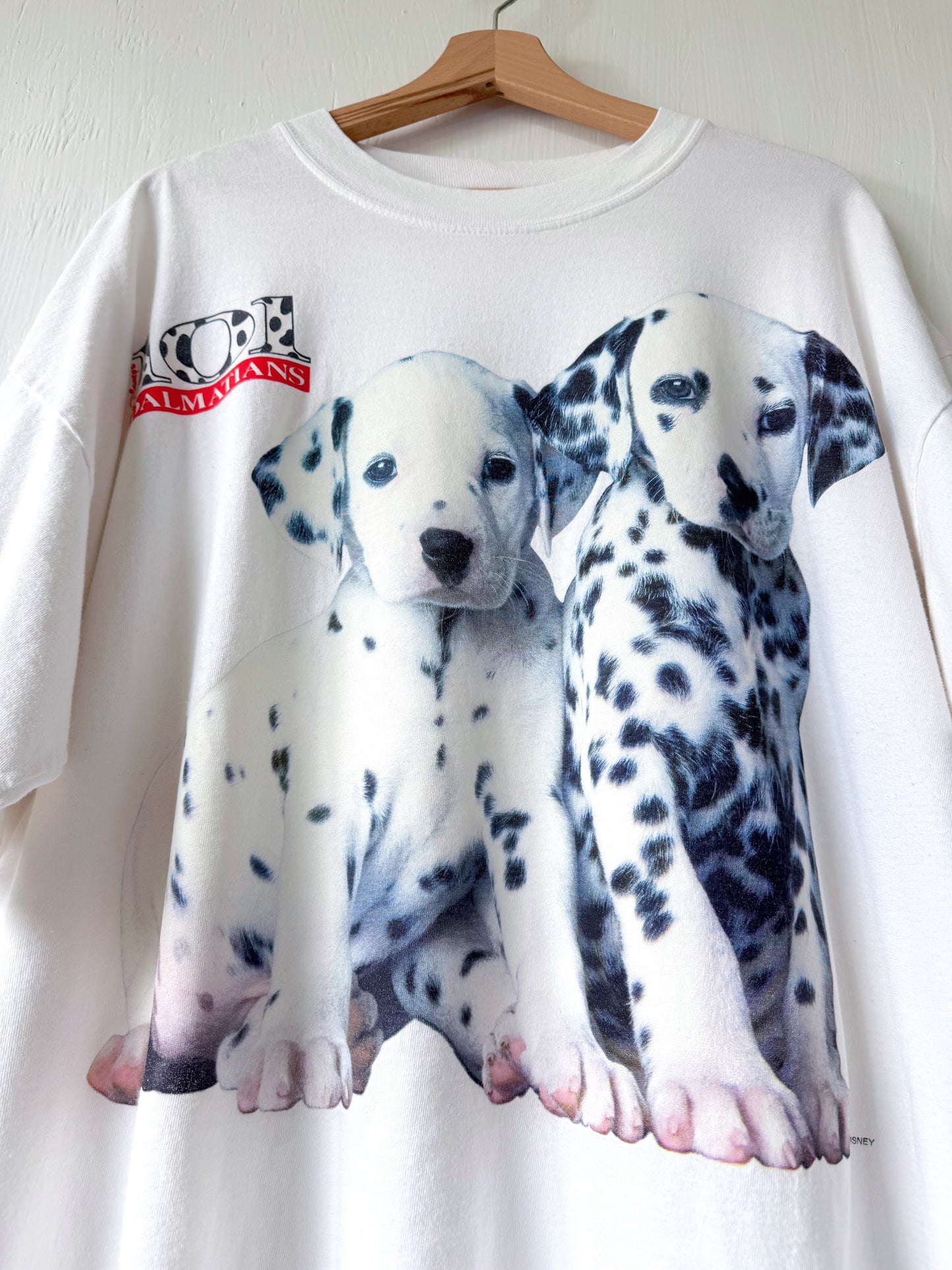 VINTAGE Rare 90’s 101 Dalmatians Movie Promo Tee - XL