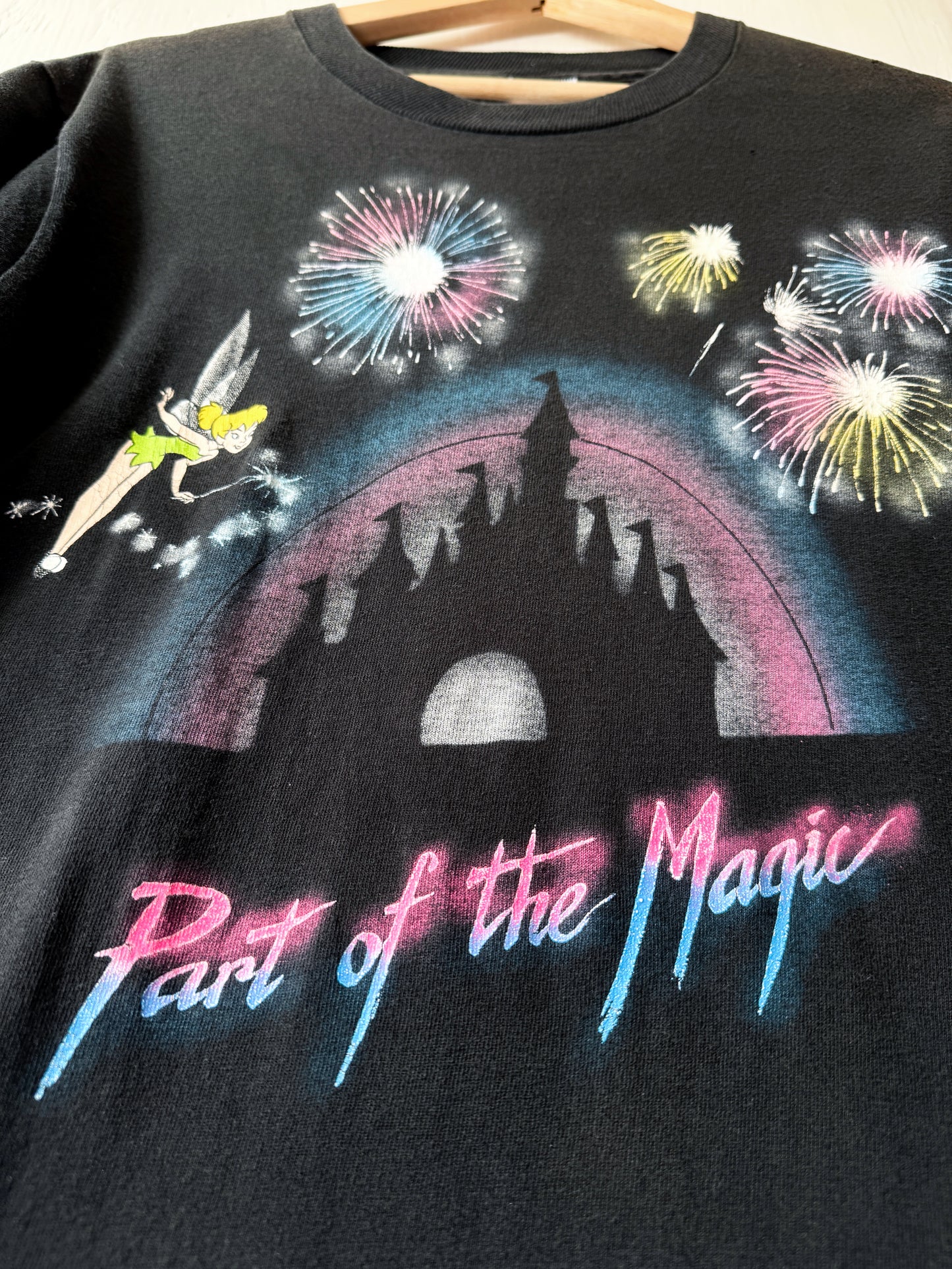 VINTAGE 90’s Single Stitch Tink Castle Tee - M