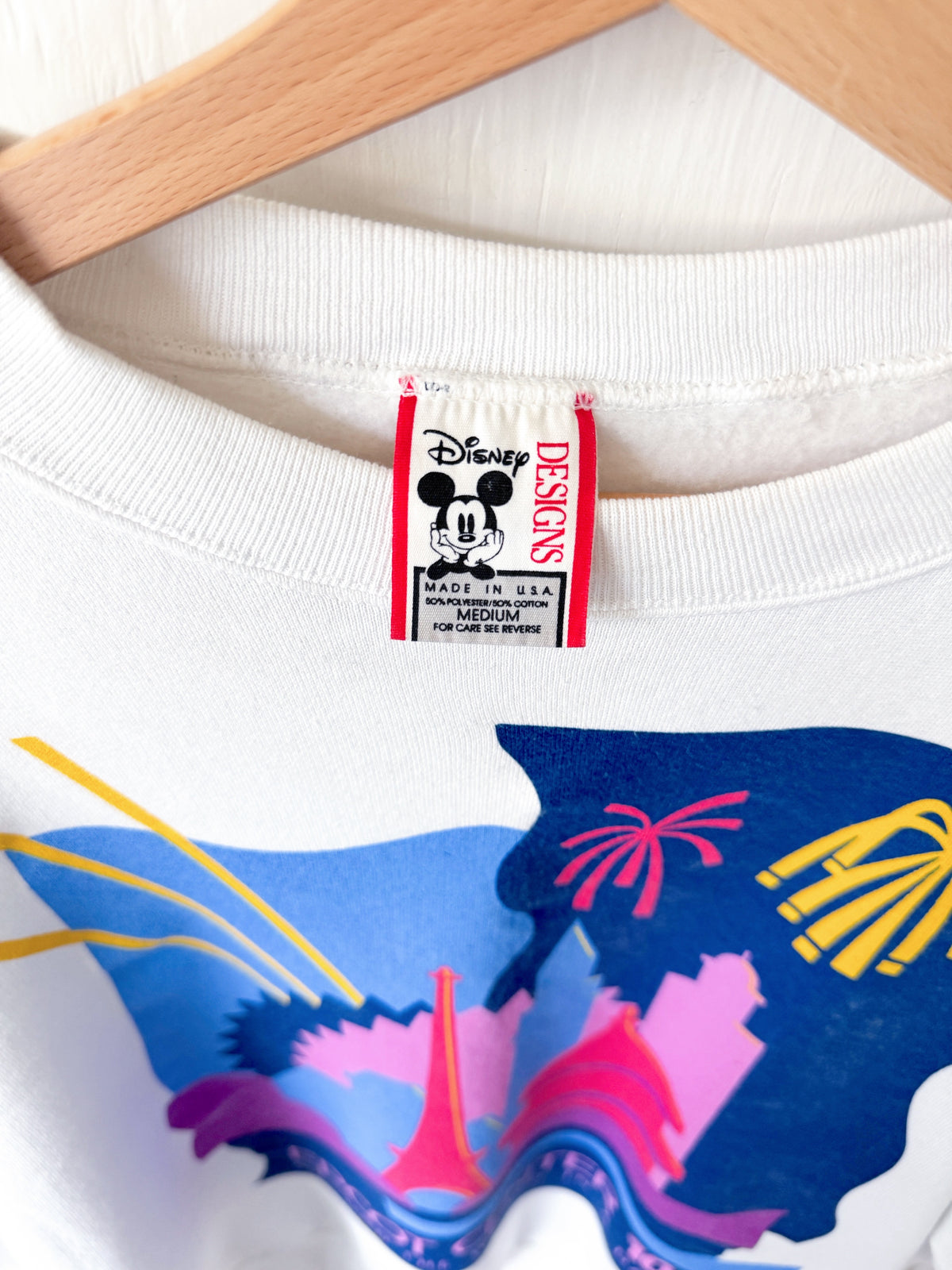 VINTAGE 1992 EPCOT World Showcase Crewneck - M/L