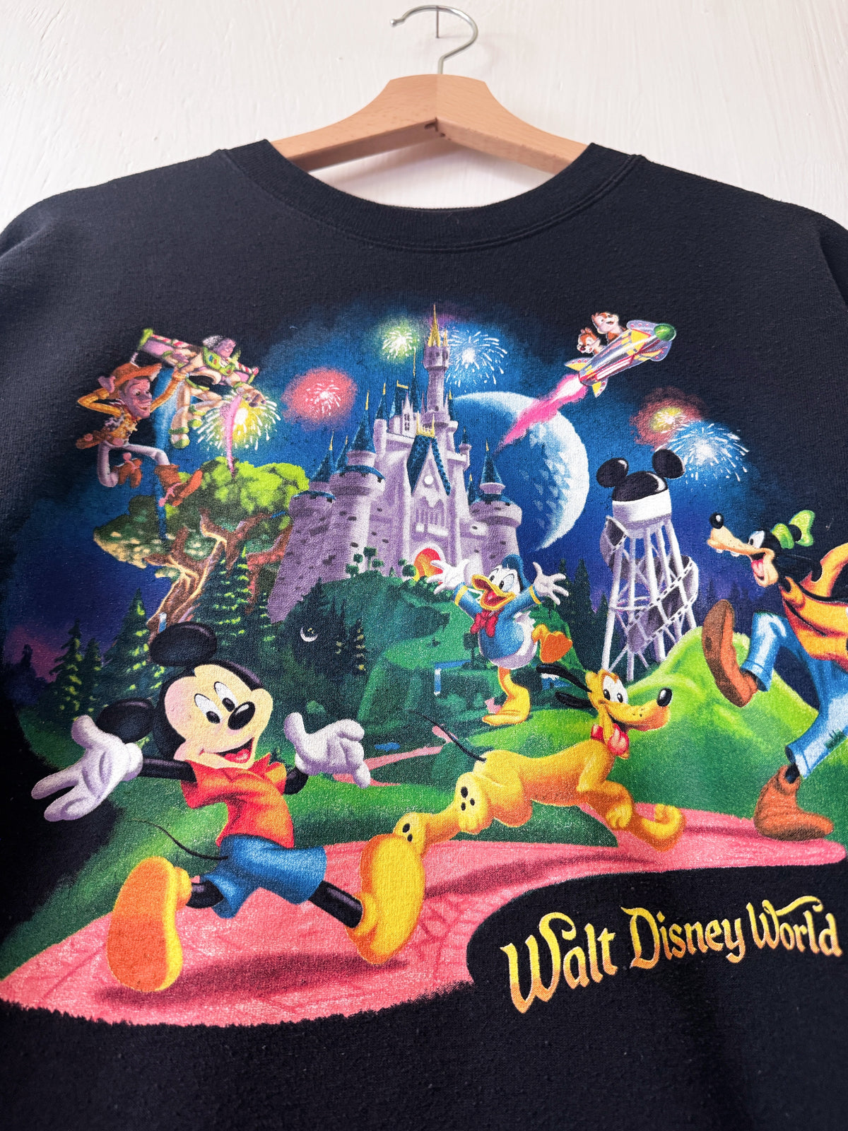 VINTAGE 00’s WDW Park Icons Crewneck - M/L