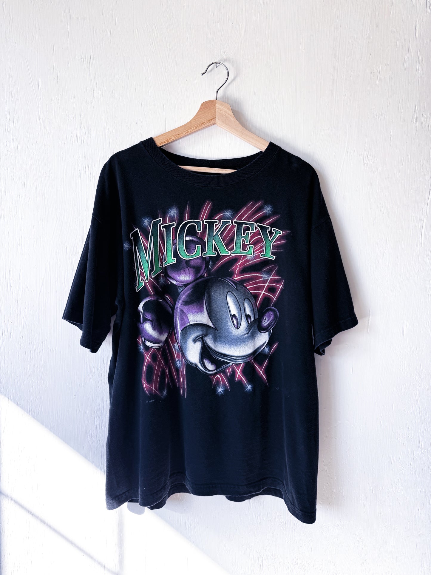 VINTAGE 90’s Firework Big Mickey Tee - XL