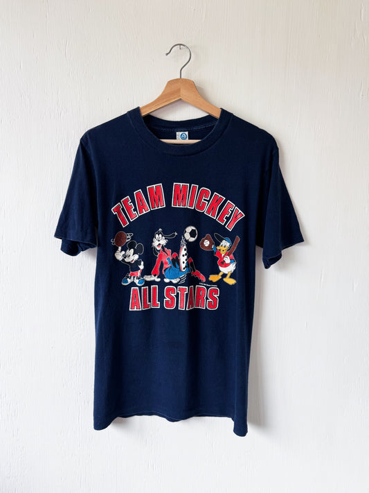 VINTAGE 80’s Team Mickey Tee - S