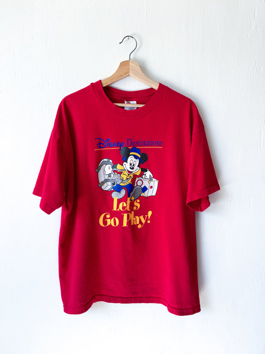VINTAGE 90’s Disney Destinations Tee - XL