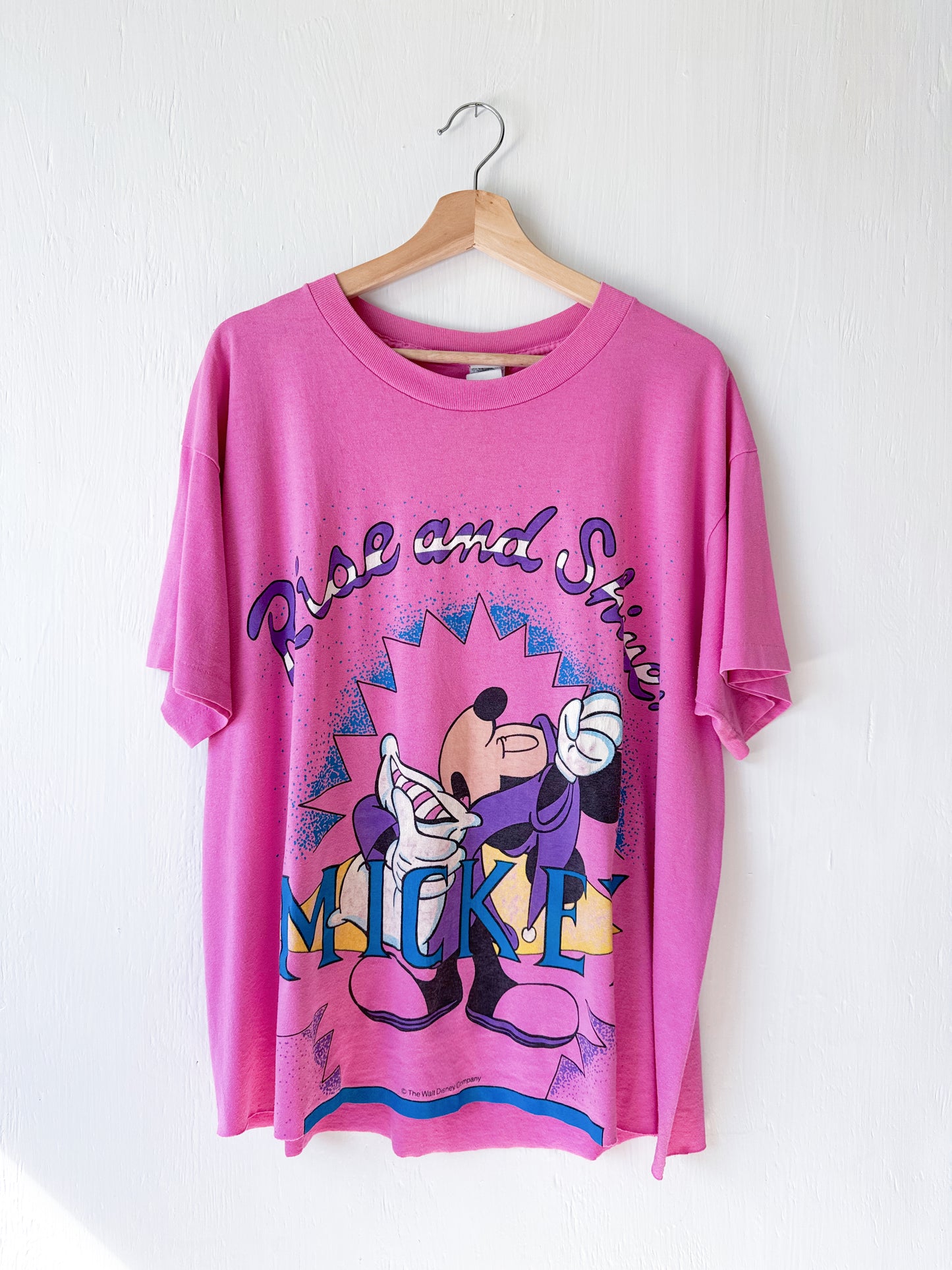 VINTAGE Rise + Shine Mickey Tee - XL/1X
