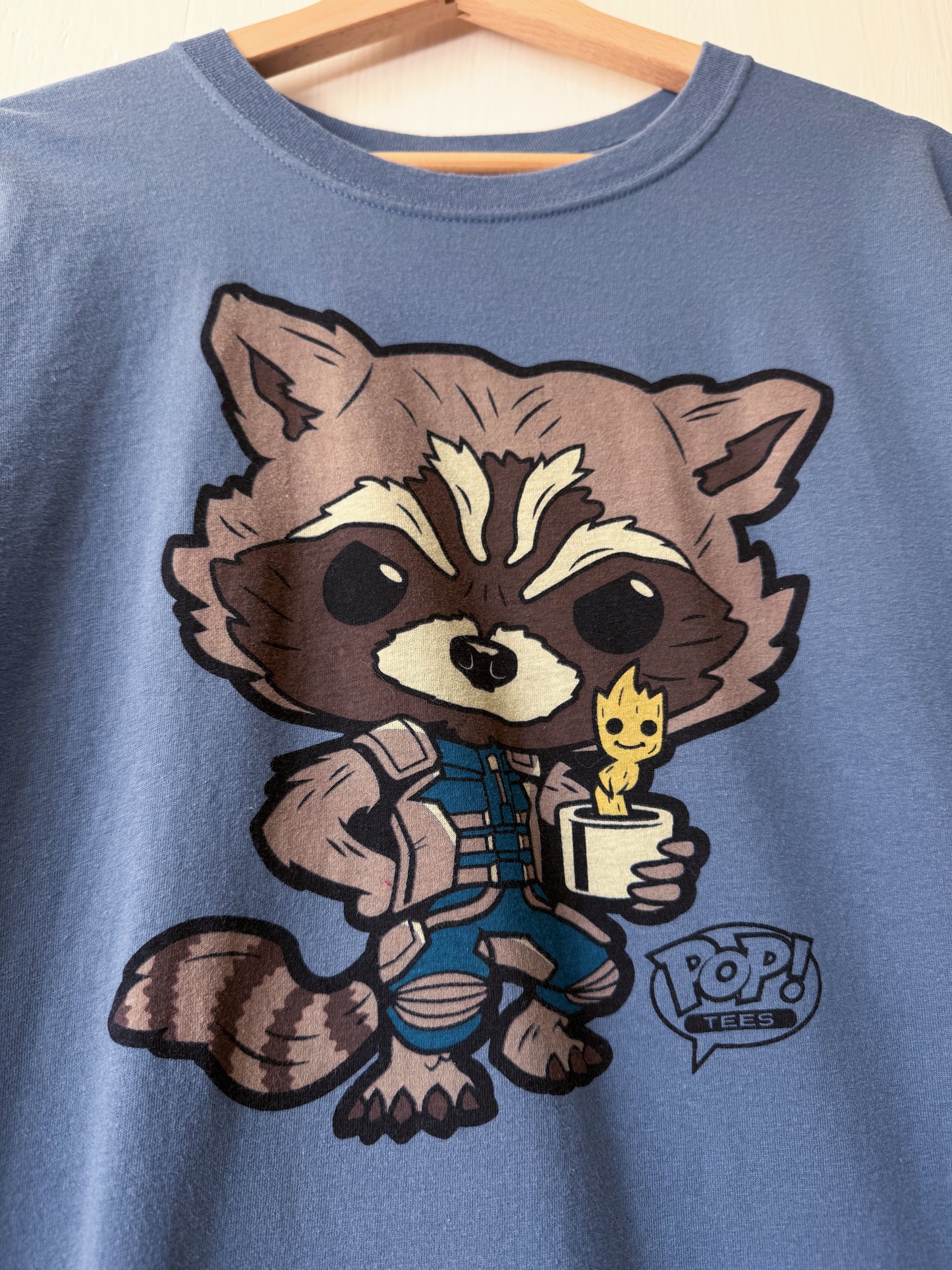 Guardians Rocket + Baby Groot Tee - L