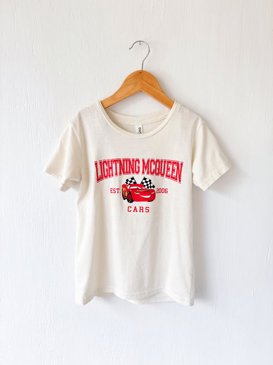 Lightning McQueen Front/Back Tee - YS