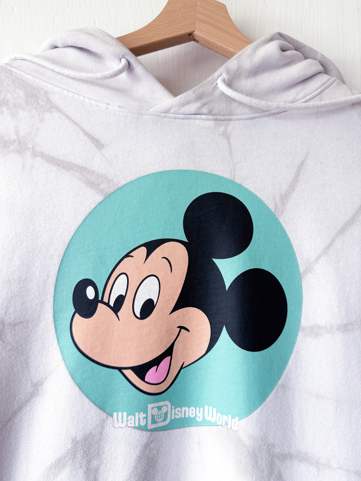 Disney Parks Tie Dye Mickey Hoodie - L