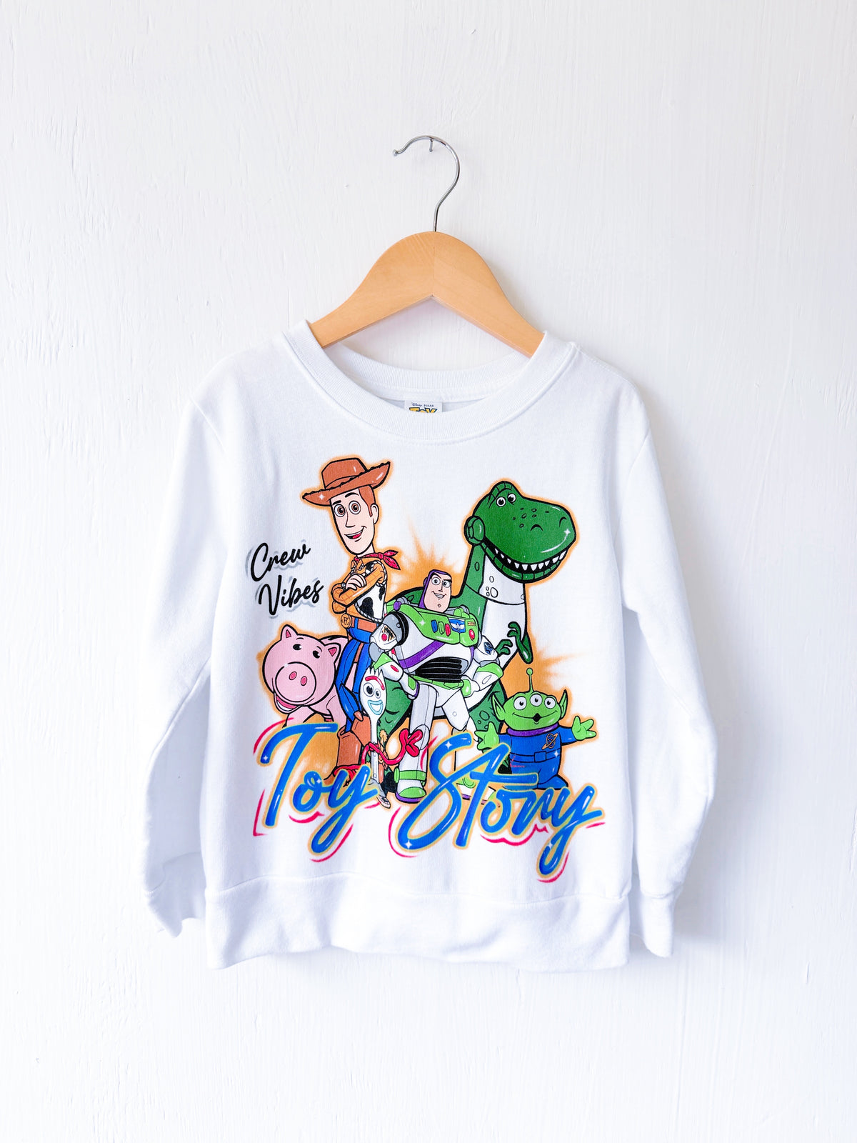 Toy Story Crew Vibes Crewneck - 4T