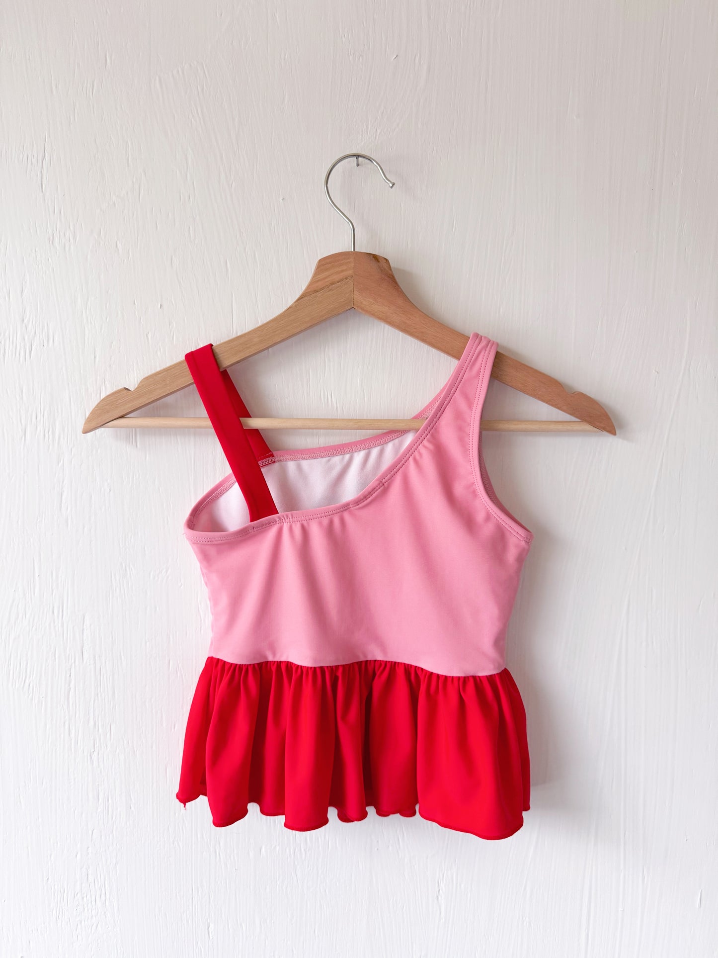 Asymmetrical Tank / Swim Top - Y5/6