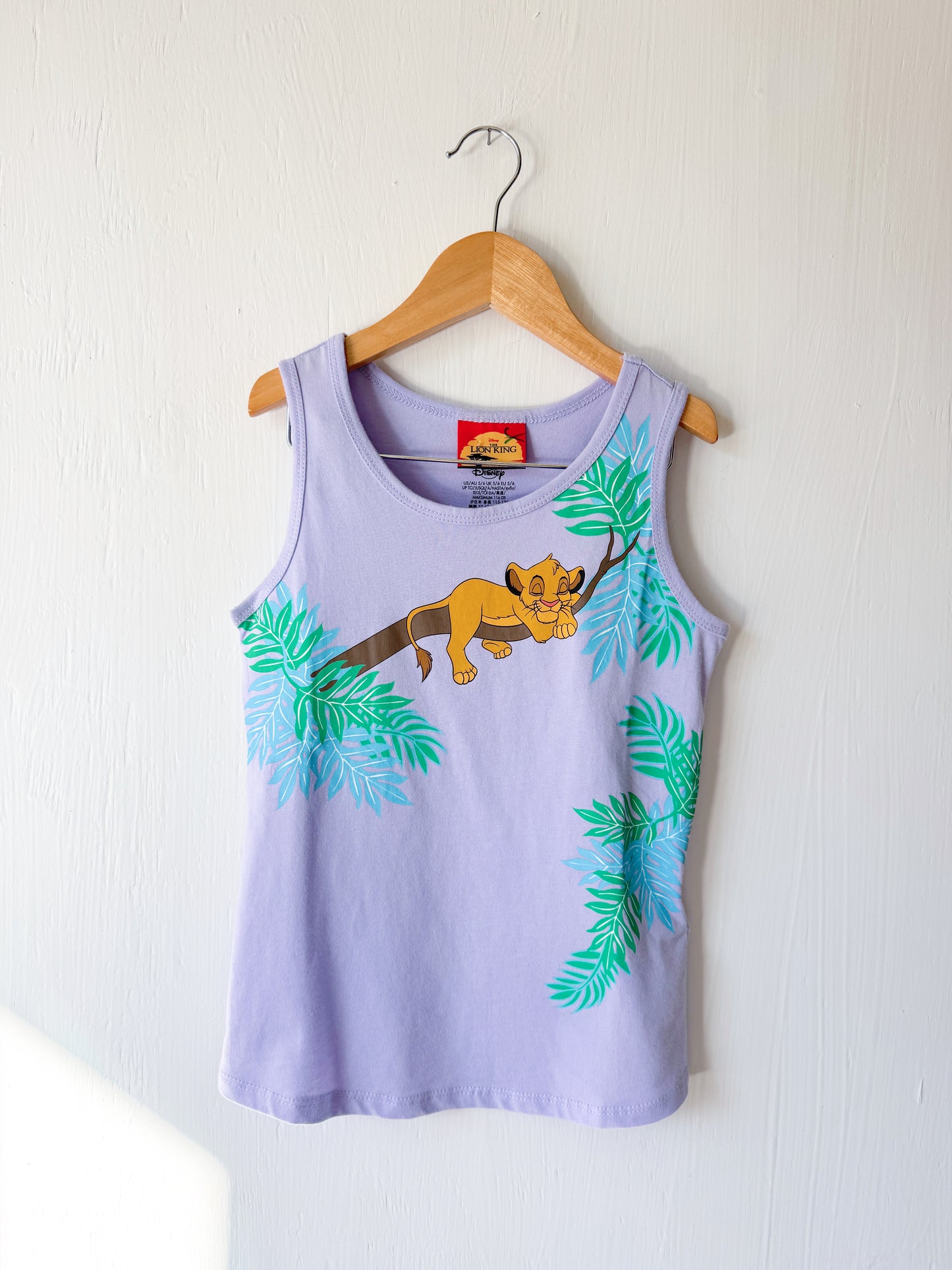 Disney Parks Simba Napping Tank - Y5/6