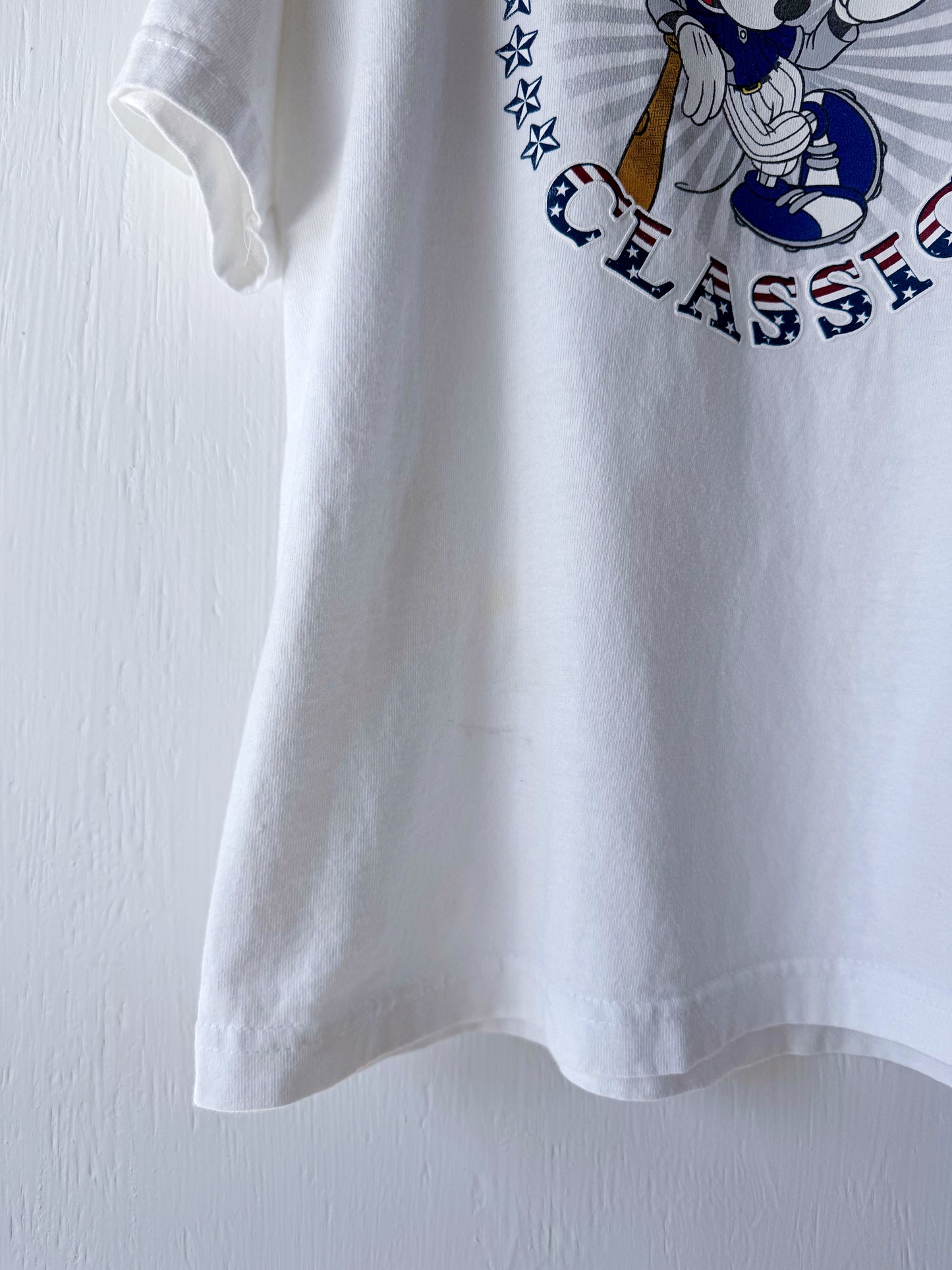 VINTAGE 90’s Mickey Baseball Tee - YM