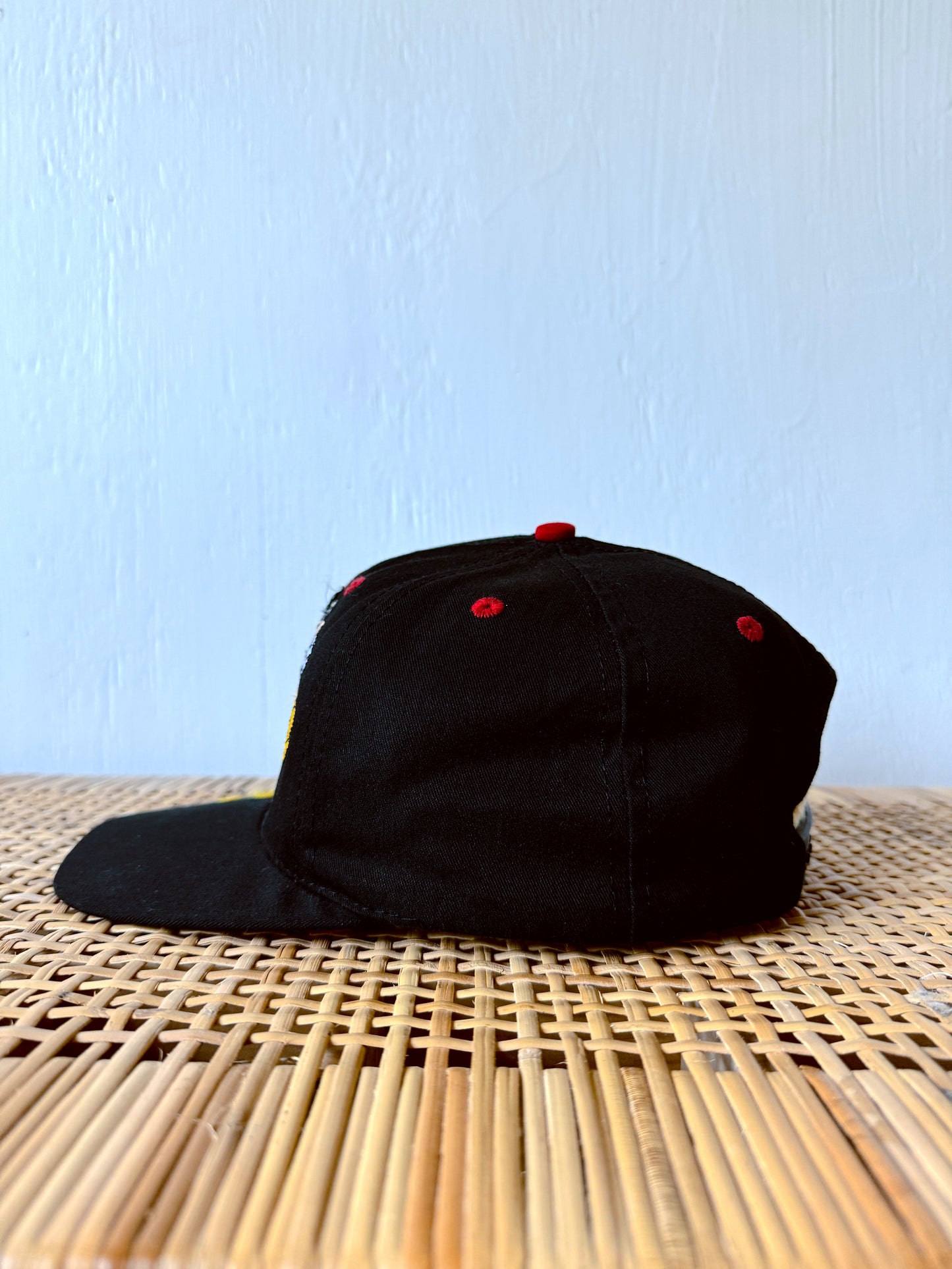 VINTAGE 90’s Mickey Footsteps Snapback Hat