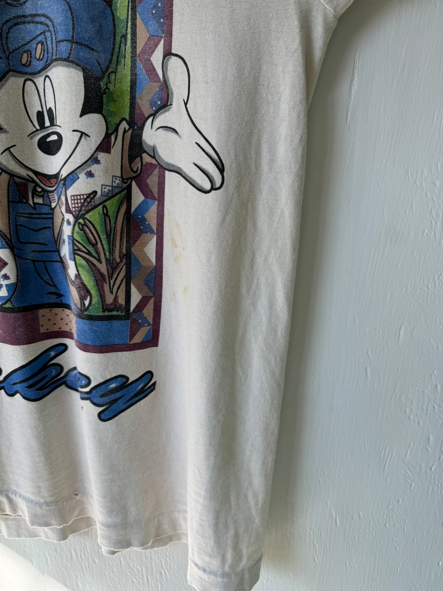 VINTAGE Rare 90’s Americana Mickey Tee - L/XL