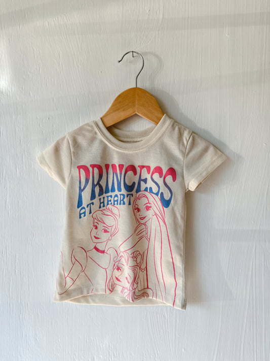 NEW Princess At Hart Tee - 2T