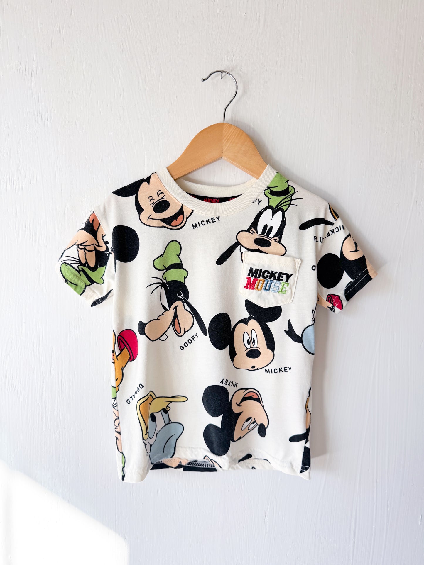 Character All Over Print Pocket Tee - 4T