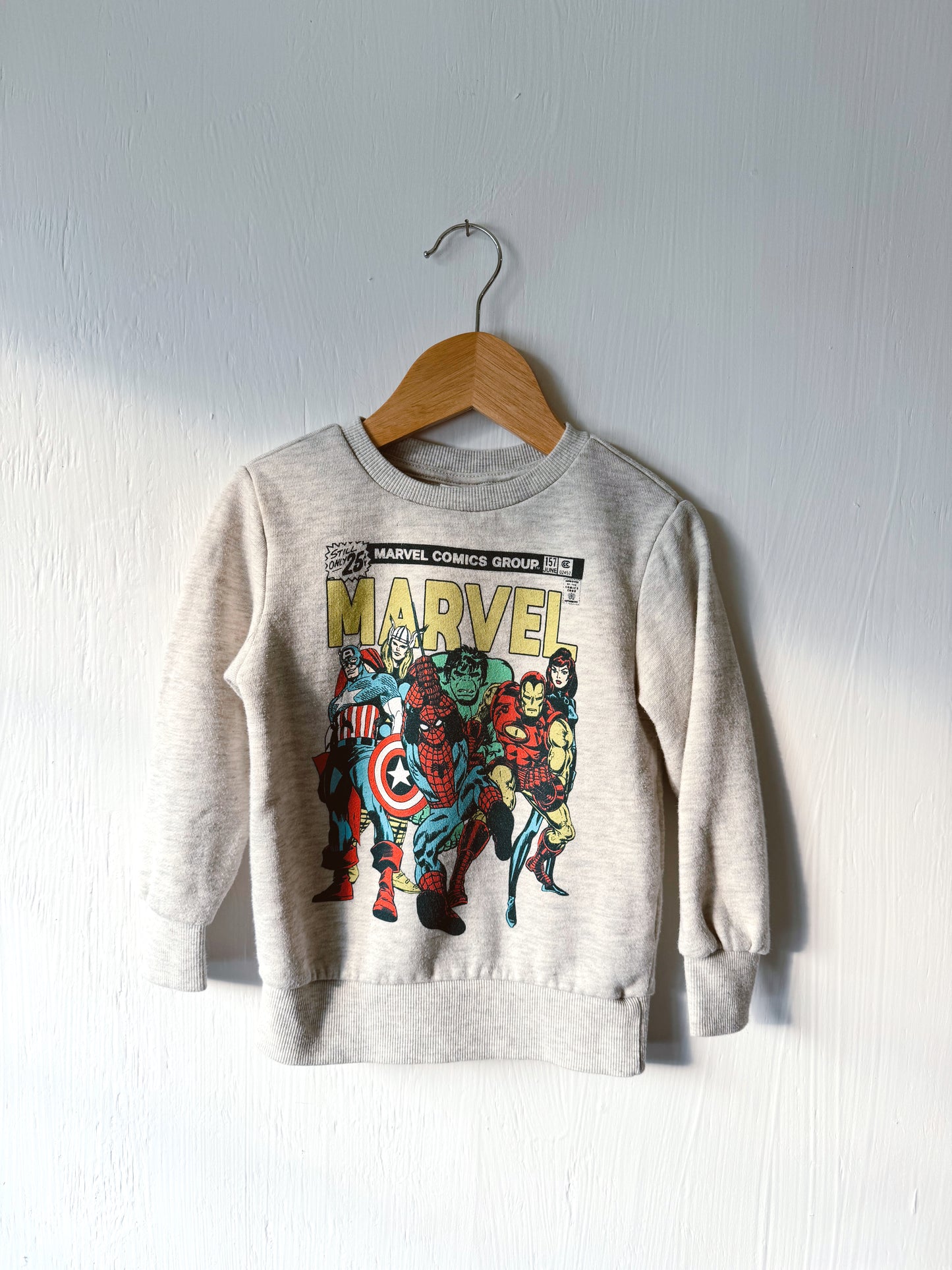 Marvel Neutral Sweatshirt - 2T