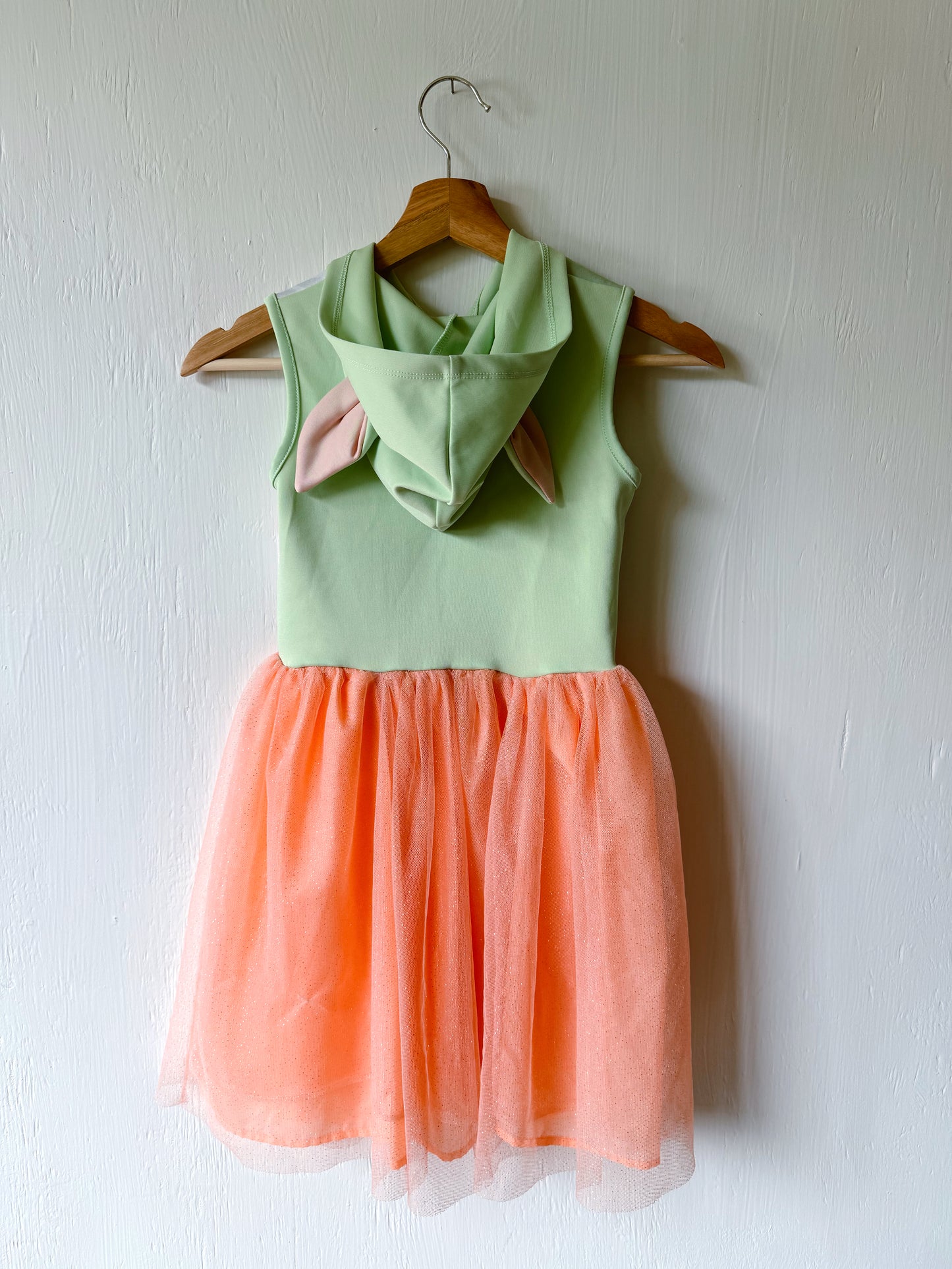 Baby Yoda Sequin Tulle Dress - 7/8