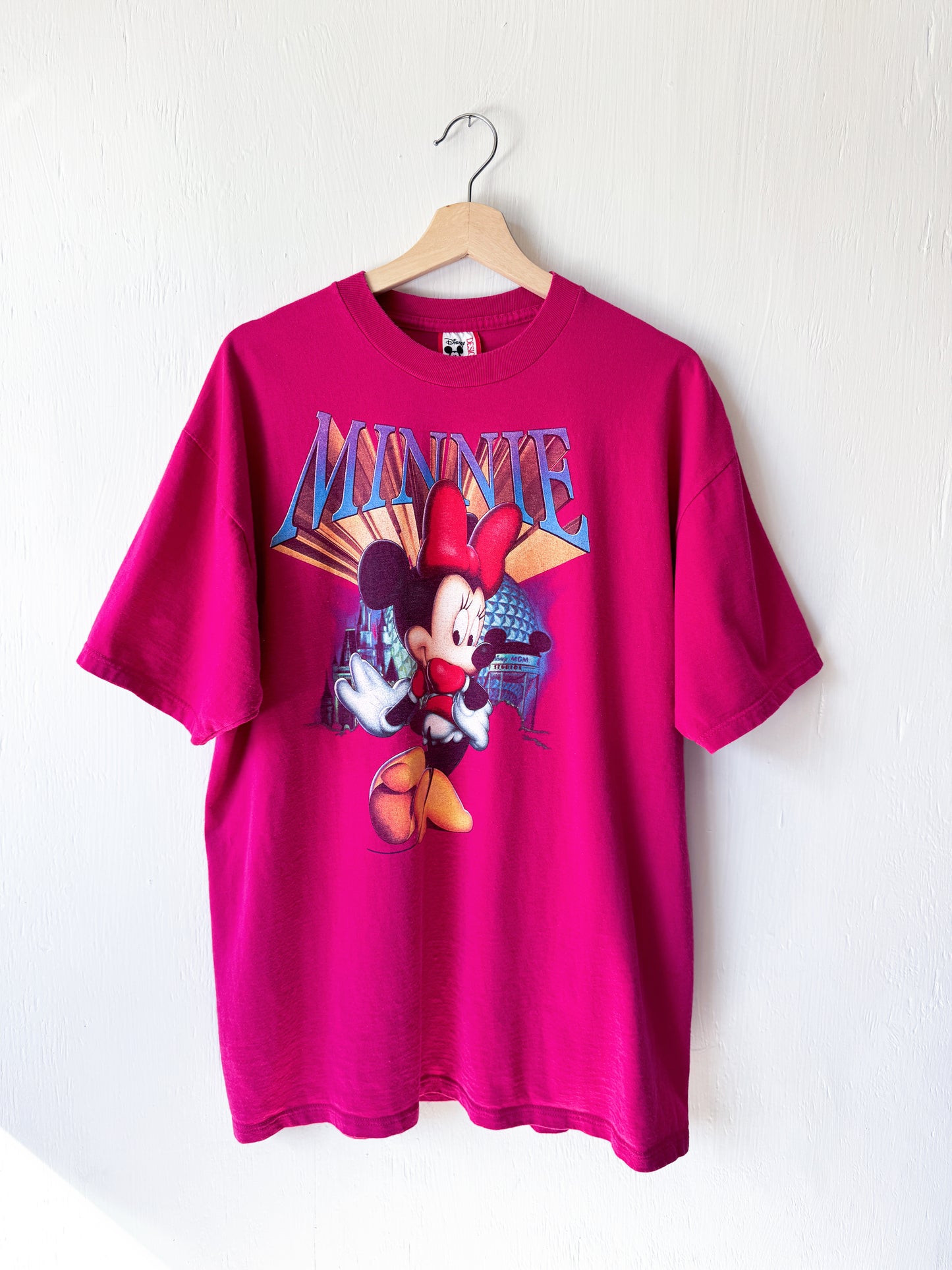 VINTAGE 90’s Rare Minnie Park Icons Tee - XL