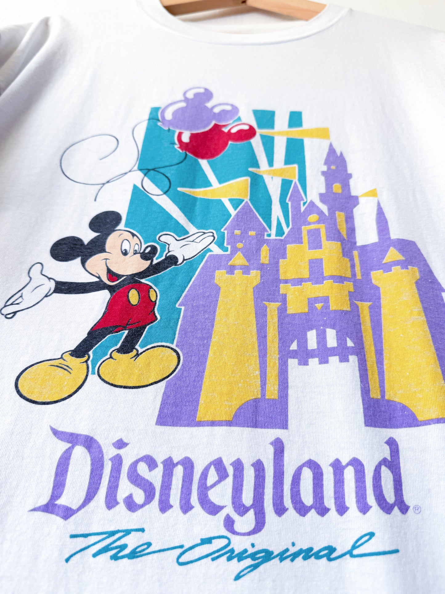 VINTAGE 90’s Disneyland ‘The Original’ Castle Tee - XL