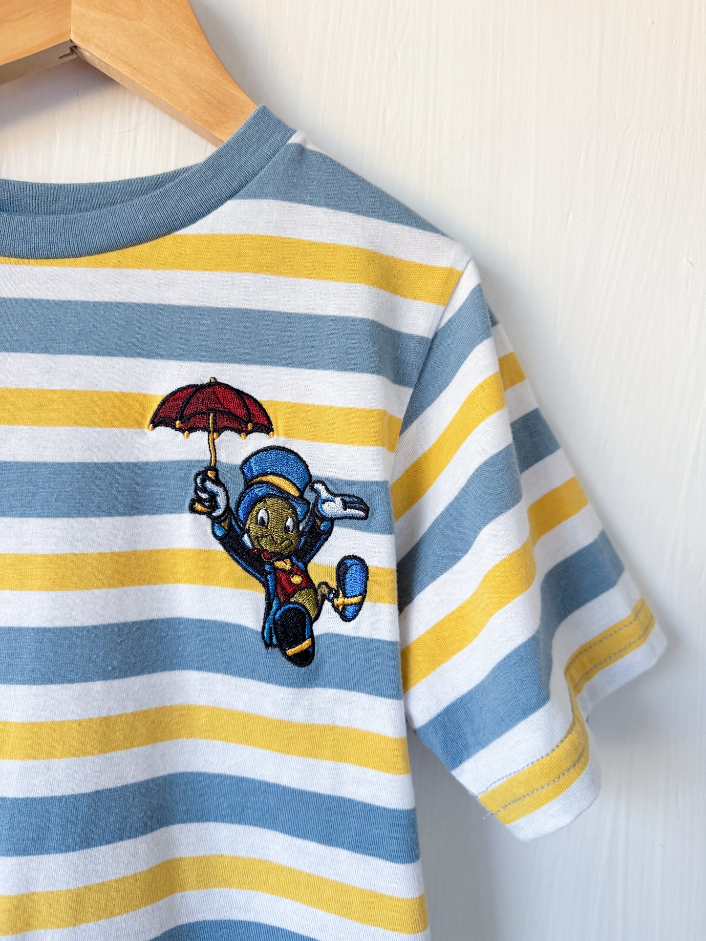 Disney Parks Pinocchio + Jimminy Cricket Tee - YM (7/8)
