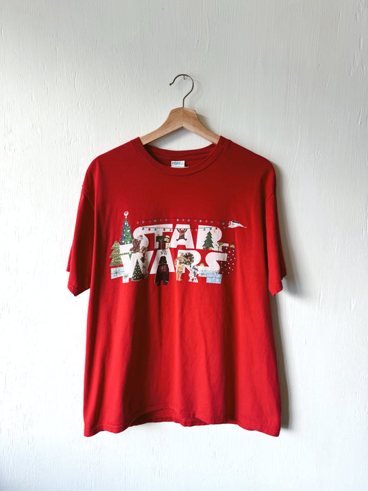 Star Wars Christmas Lights Tee - L