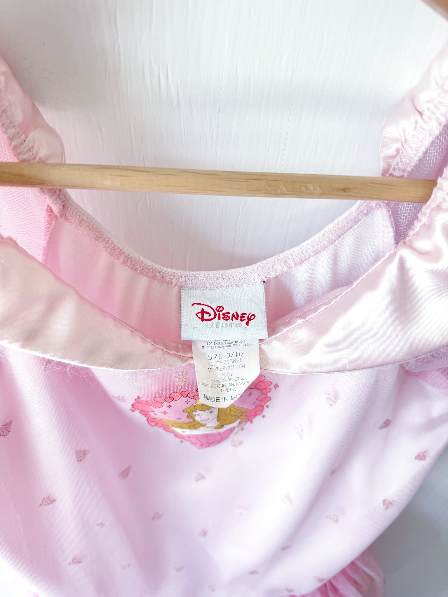VINTAGE Rare Disney Store Aurora Dress - Y8/10