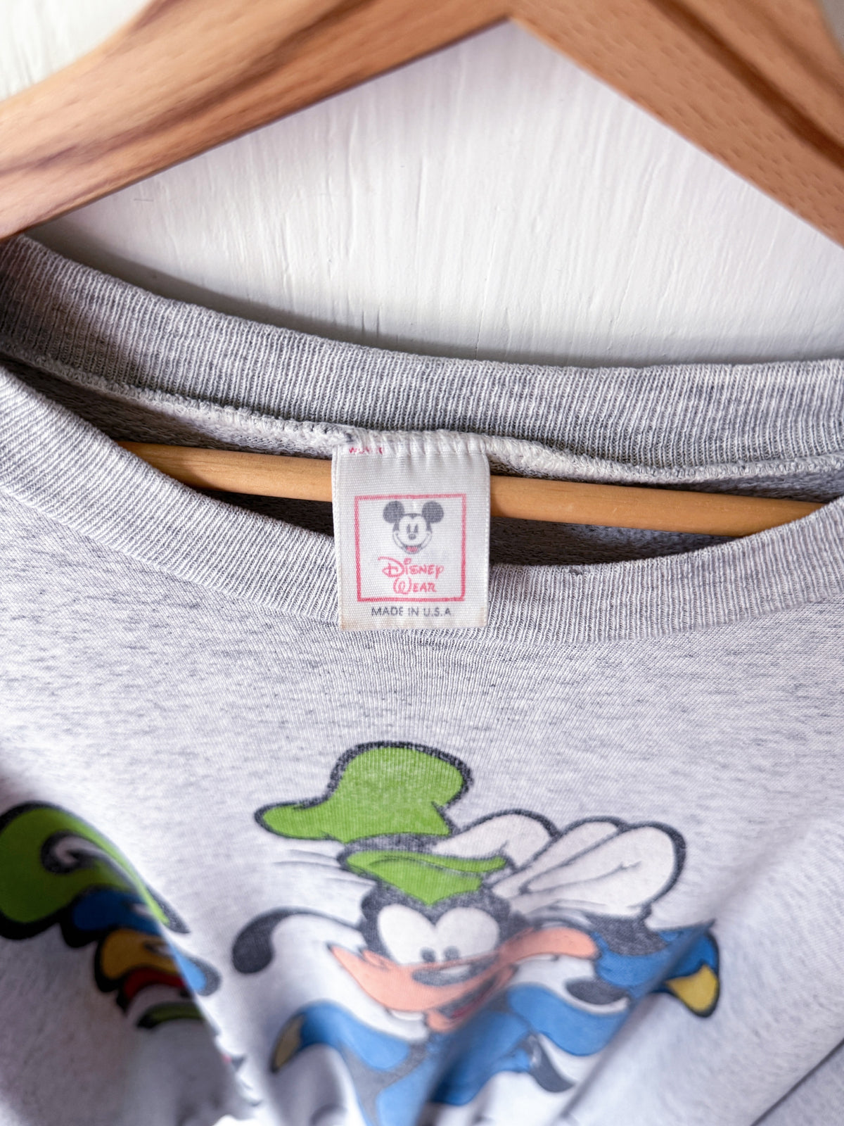 VINTAGE 90’s Goofy Front Back Crewneck - 2X