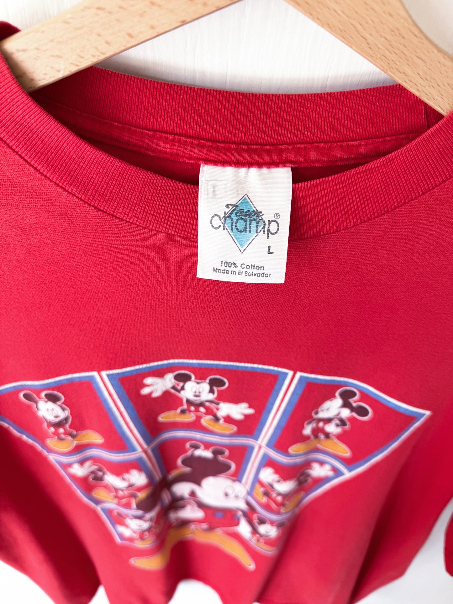 VINTAGE 90’s Classic Mickey Tee - L