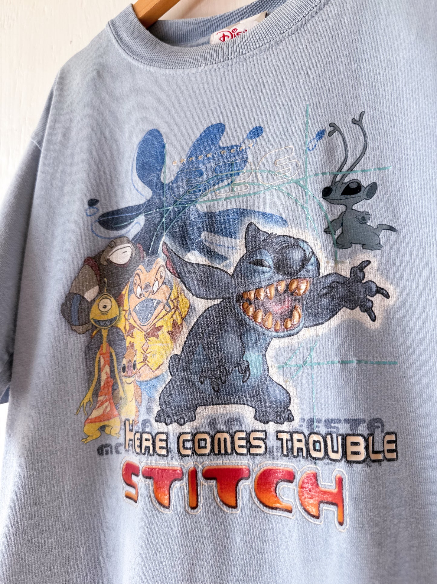 VINTAGE Stitch Disney Store Tee - Y6/6X