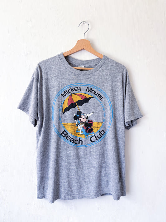 VINTAGE 80’s Mickey Beach Club Tee - L/XL