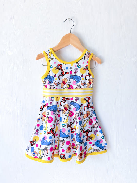 Pooh + Friends Balloon Print Dress - 2T