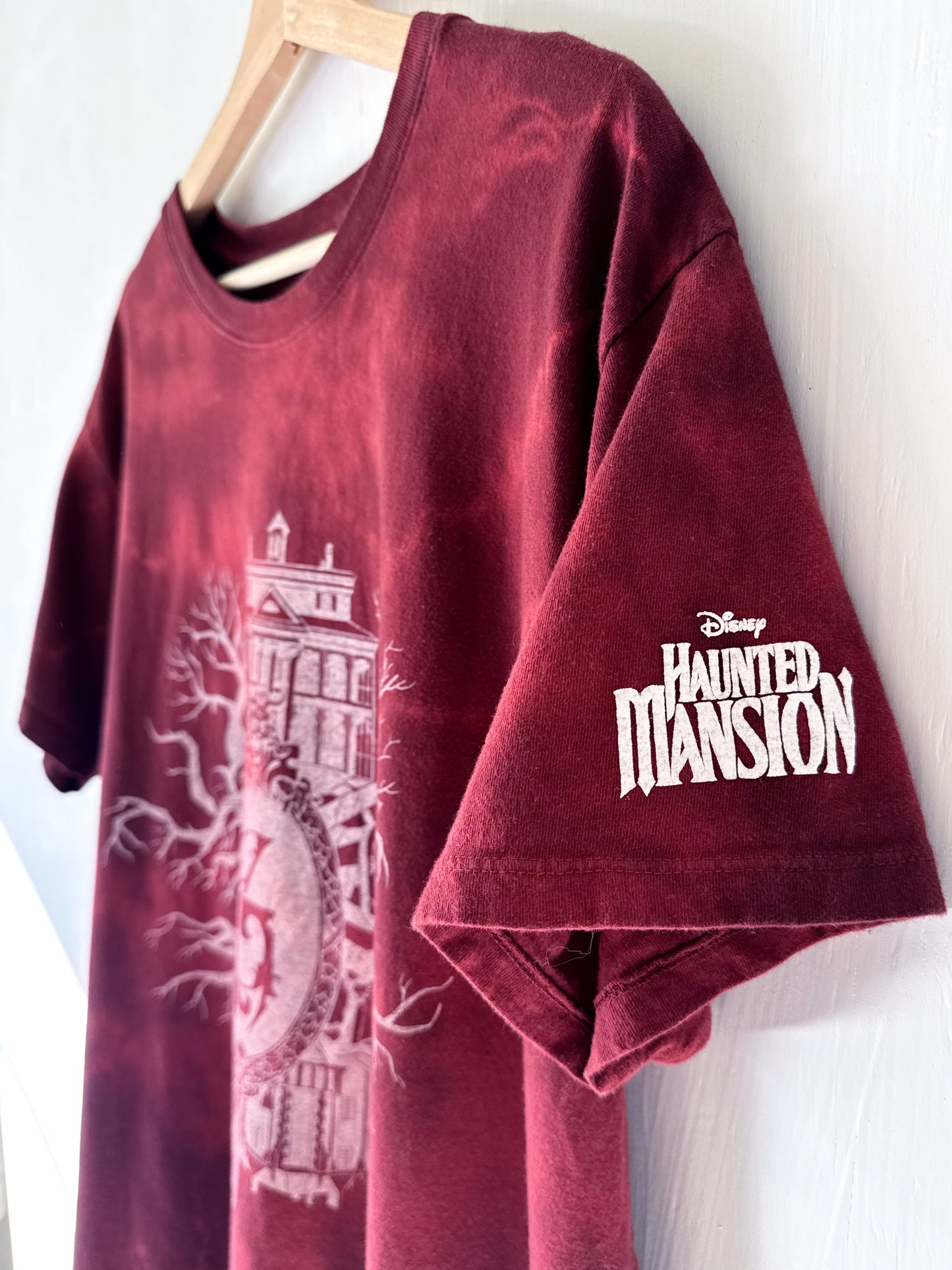 Disney Parks Tie Dye Haunted Mansion Tee - XL