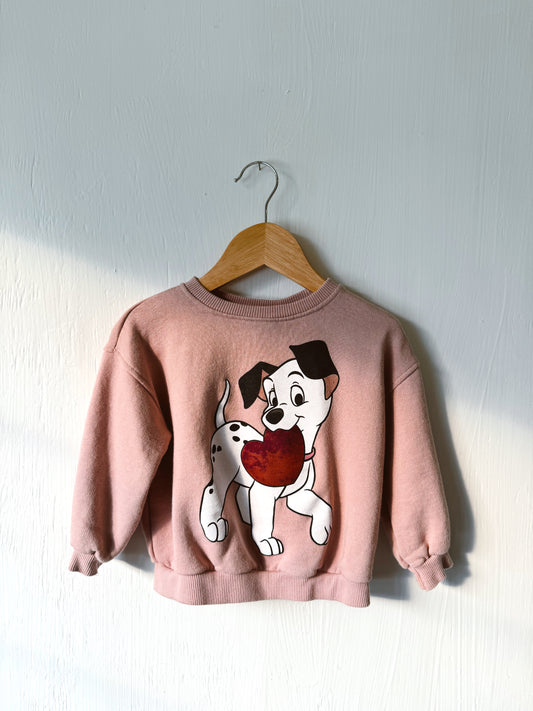 Zara 101 Dalmatians Crewneck Sweatshirt - 18/24M