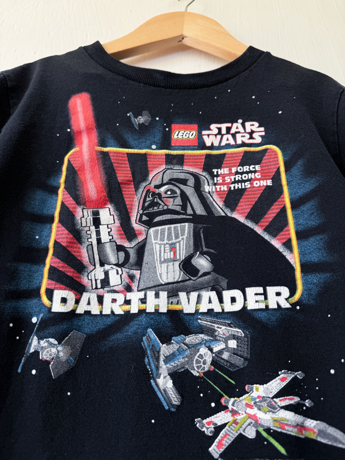 VINTAGE 00’s Star Wars x Lego Darth Vader Tee - 4T