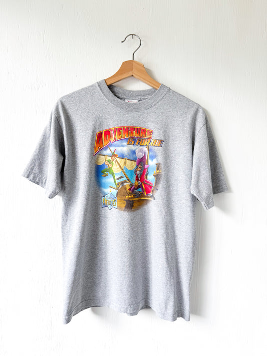 VINTAGE Disney Store Peter Pan + Hook Tee  - YL