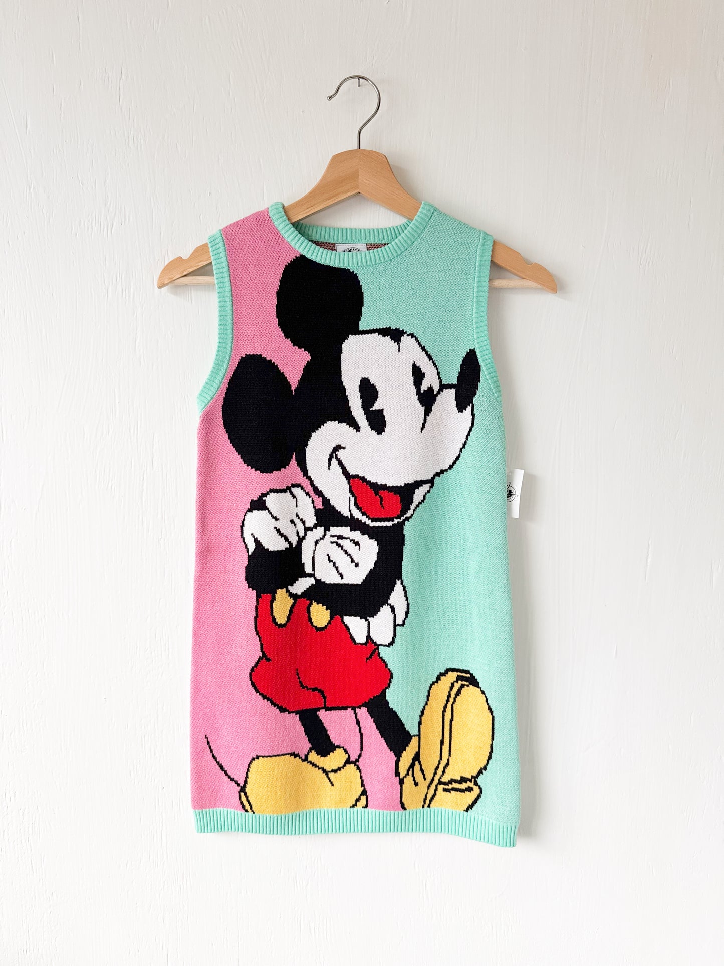 NEW Disney Parks Mickey Knit Dress - Y7/8